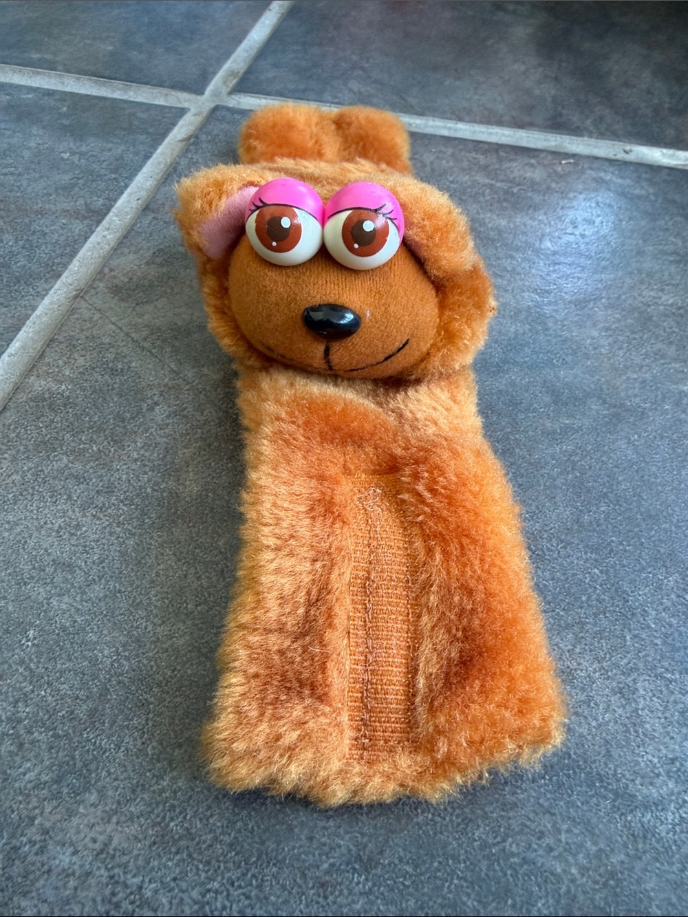 Hasbro Softies Wrist Watch 1985 vintage Bear